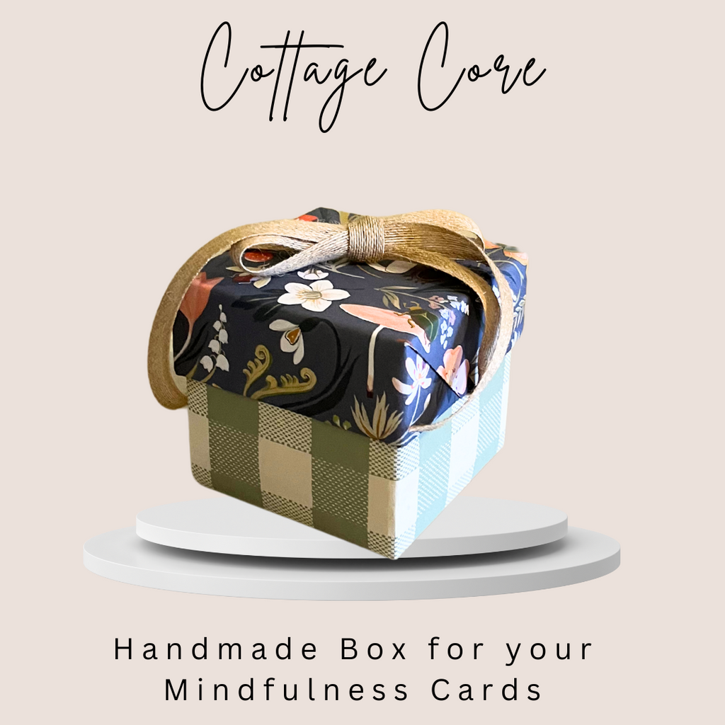 One-of-a-Kind Handmade Box with Mindfulness Cards