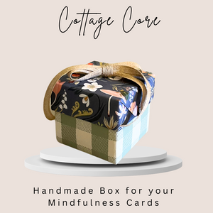 One-of-a-Kind Handmade Box with Mindfulness Cards